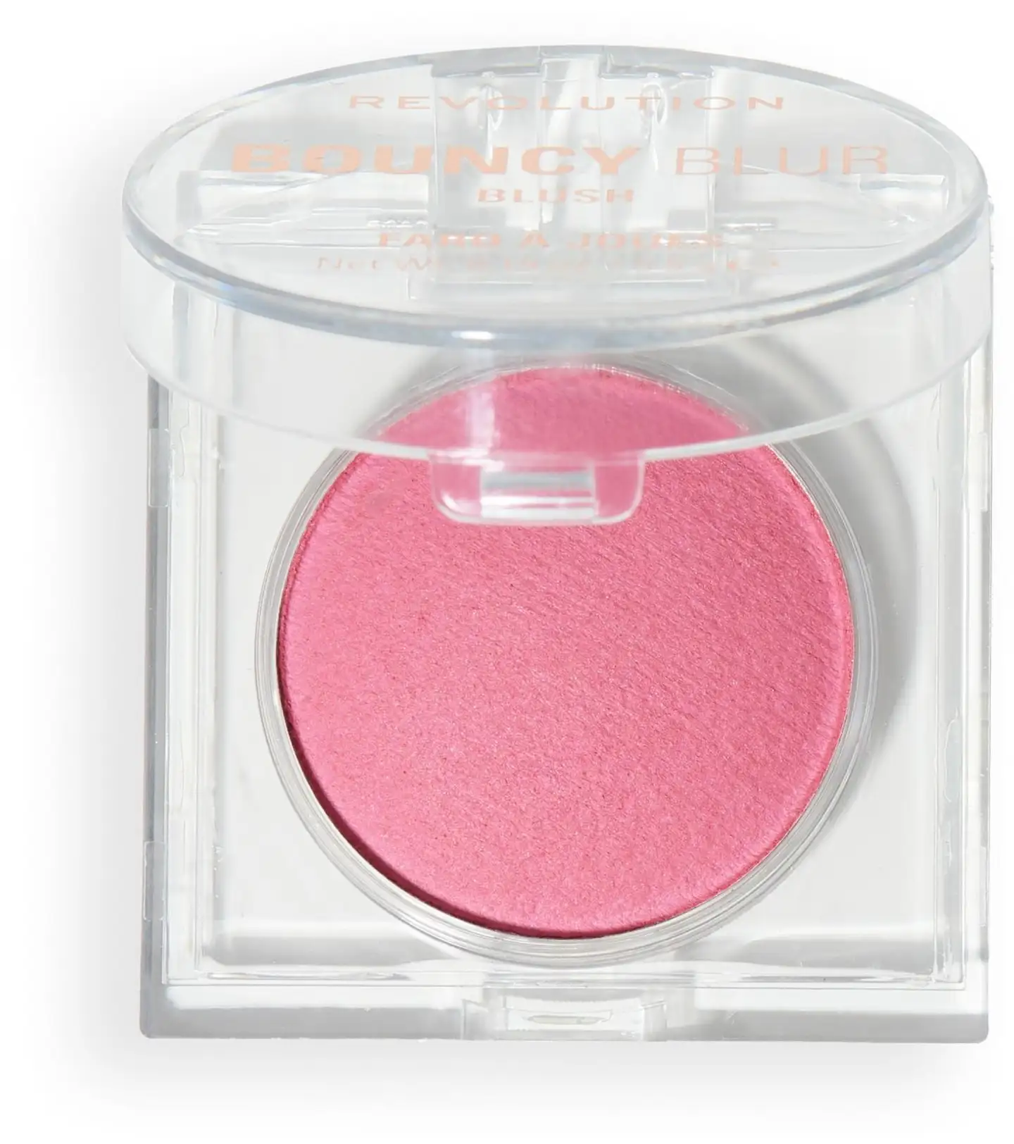 Revolution bouncy blur blush cheek+lip poski ja huulimeikkivoide 5,5g blurry rose - rose - 2