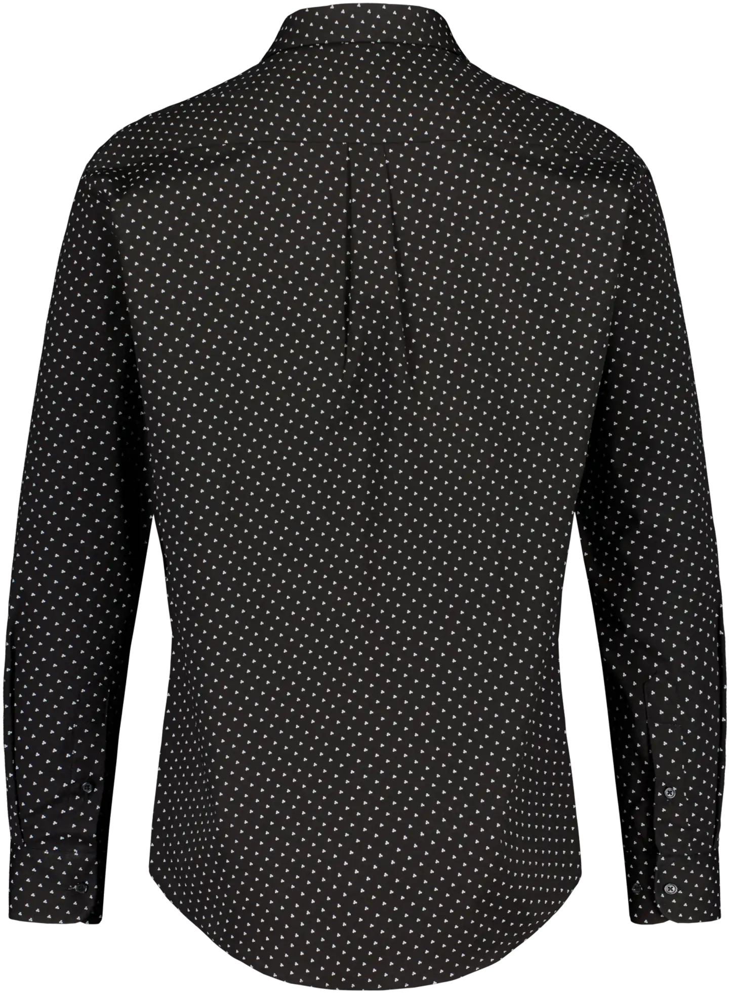 London Fog miesten kauluspaita RF Triangle AOP - BLACK - 2