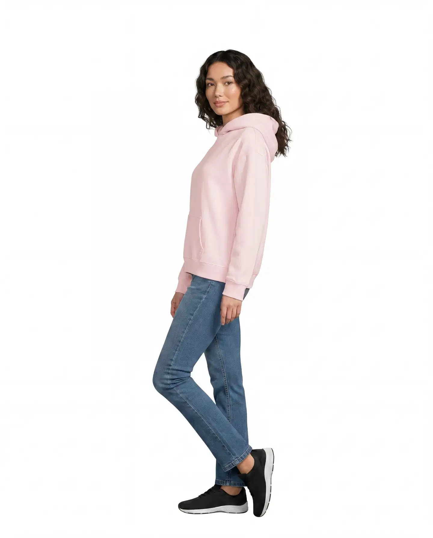 House naisten collegehuppari Caite - Light pink - 4
