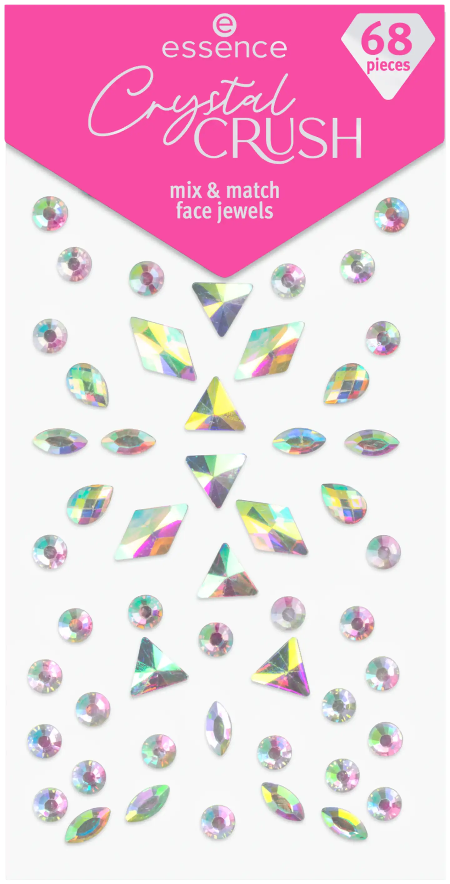 essence CRYSTAL CRUSH mix & match face jewels 01 Gemstone Glow 68 st - 1
