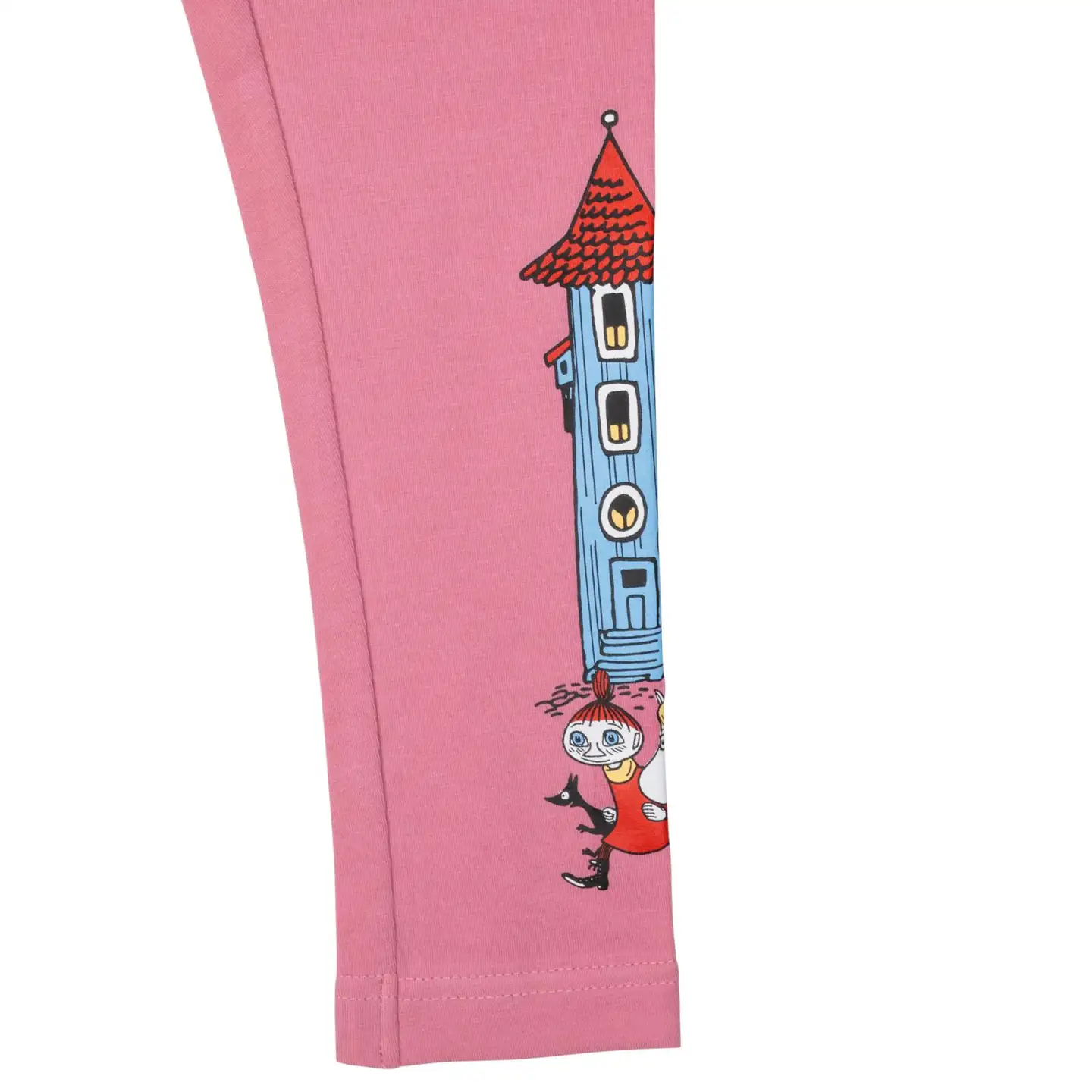 Martinex Muumi lasten leggingsit Muumitalo 589556 - Vaaleanpunainen - 2