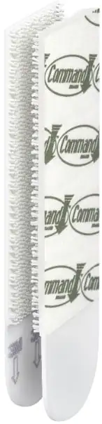 Command™-taulunkiinnityspalat 17204WHI-12-UKN-VP, valkoinen, keskikokoinen, 12 paria (24 palaa), säästöpakkaus - 5