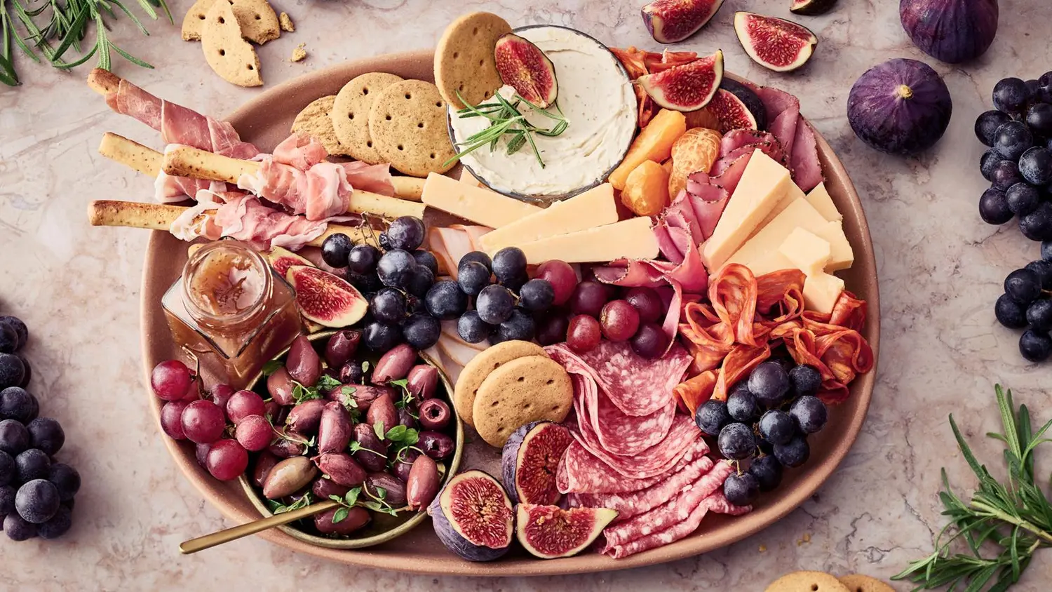 Charcuterie eli leikkeletarjotin