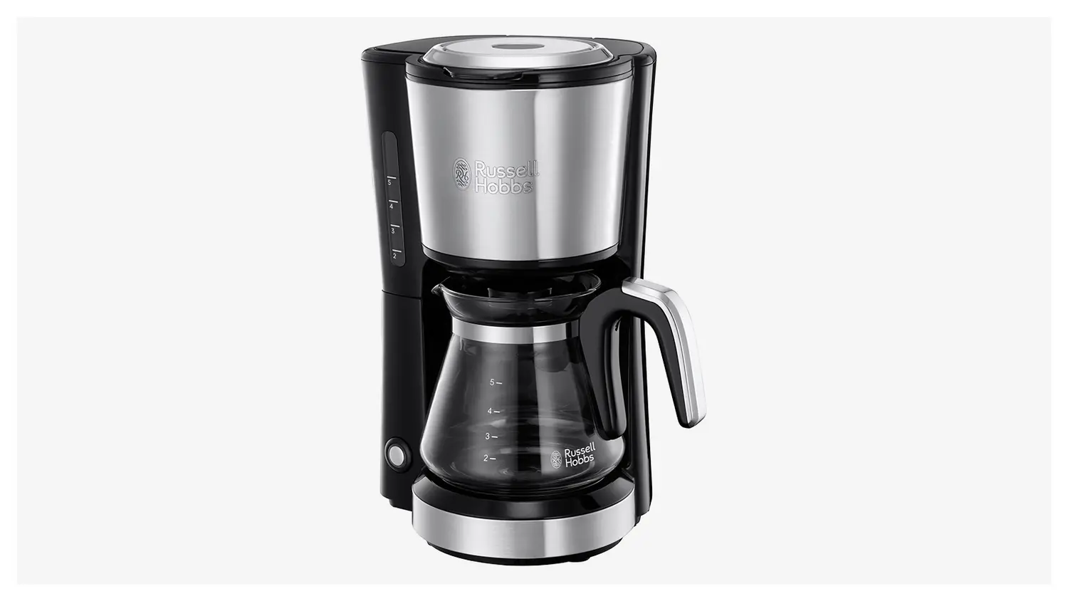 Teräksinen Russell Hobbs -kahvinkeitin