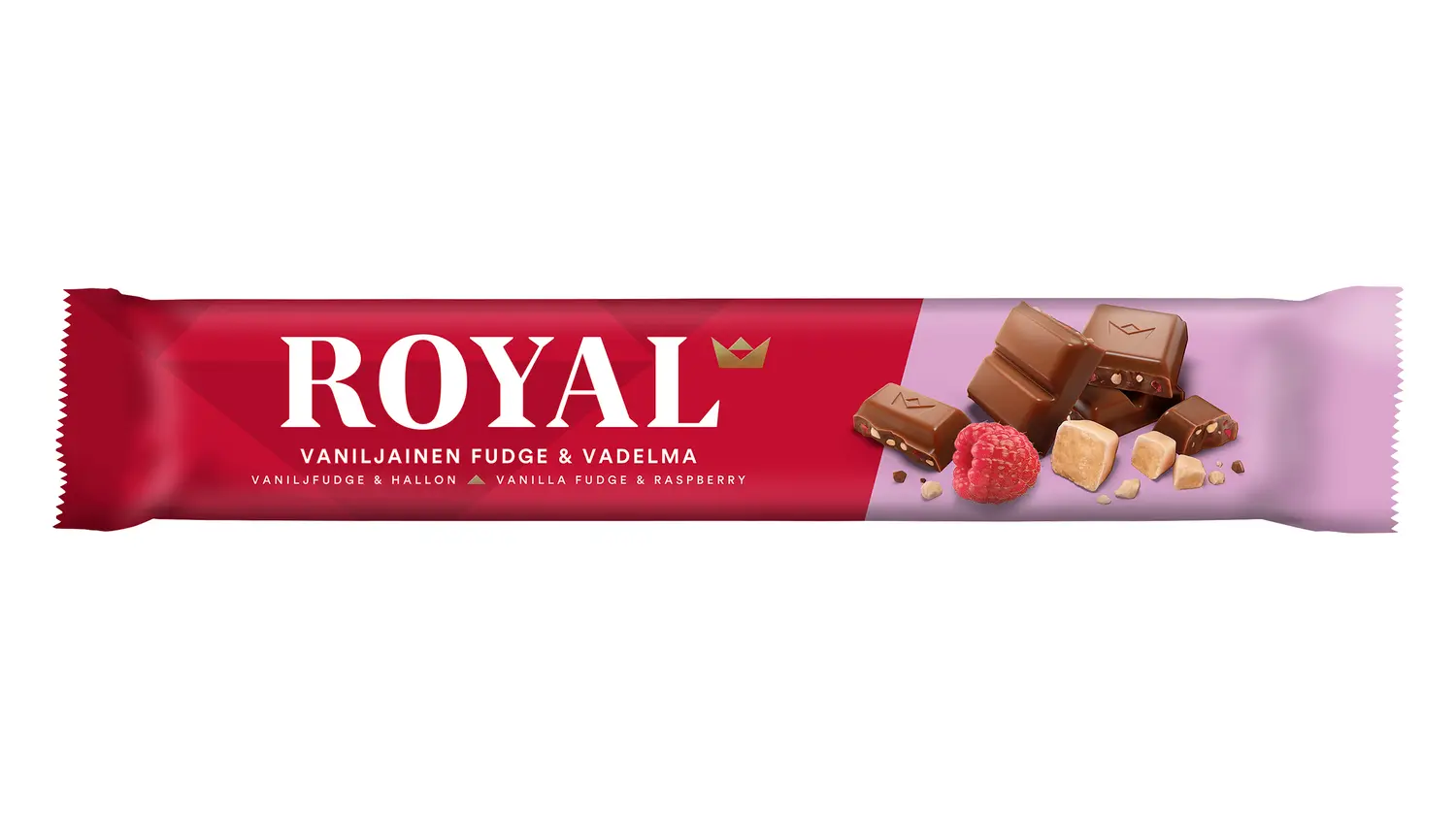 Royal Vaniljainen Fudge & vadelma