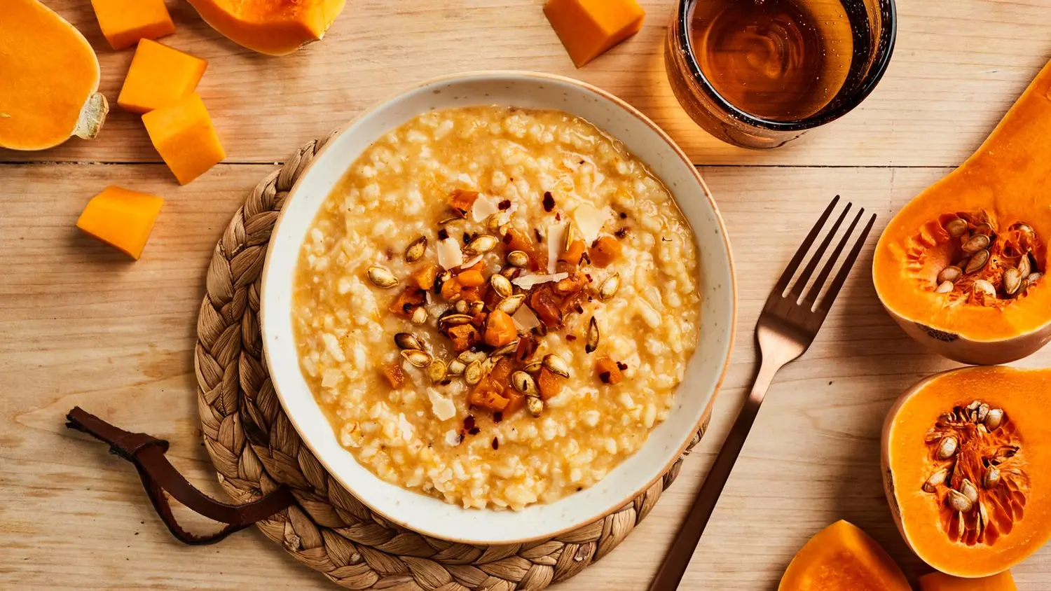 Kurpitsarisotto