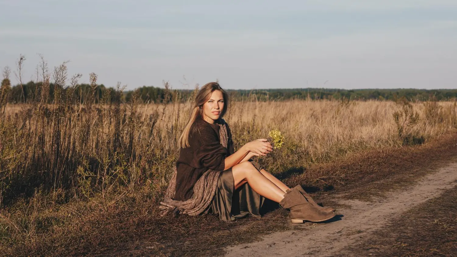 Boho-tyylinen nainen