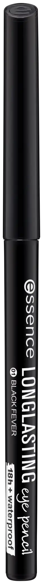 essence LONG-LASTING eye pencil 01 black fever 0.28 g - black fever - 2