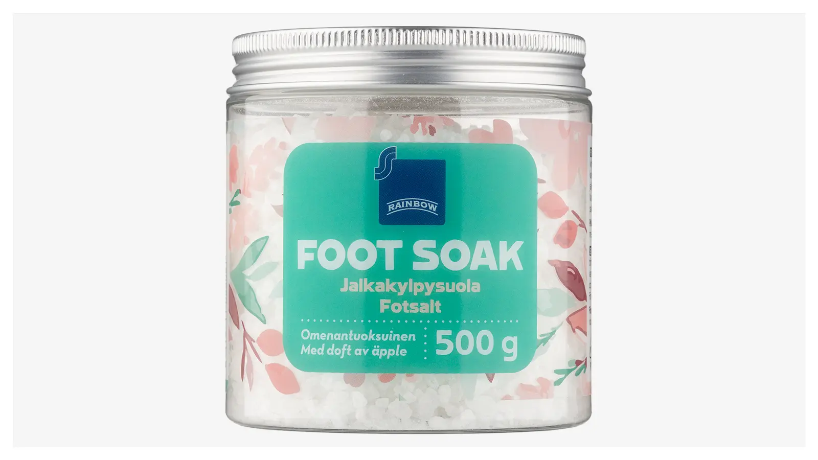 Omenantuoksuinen Rainbow-jalkakylpysuola