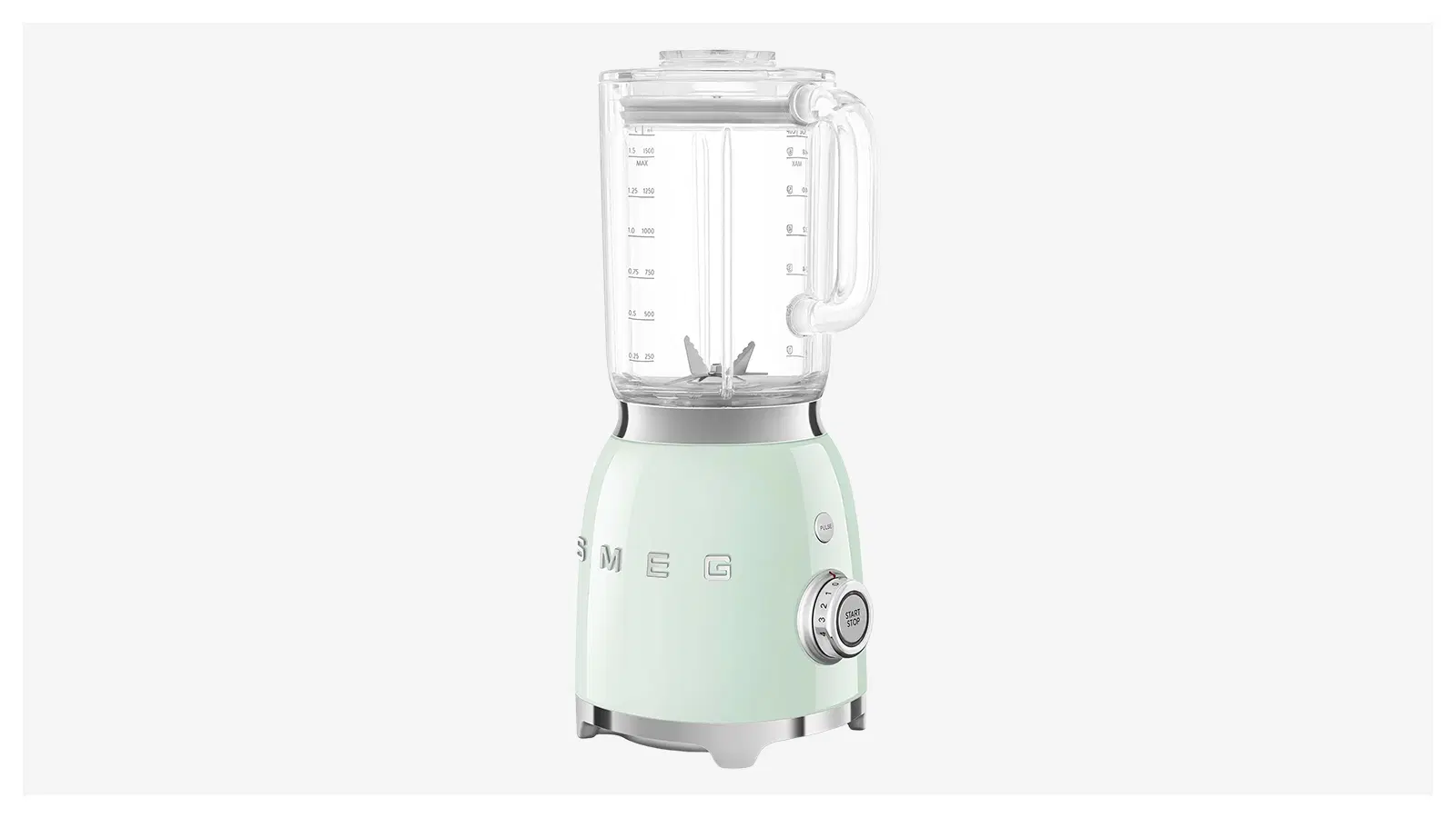 Mintunvihreä Smeg-tehosekoitin