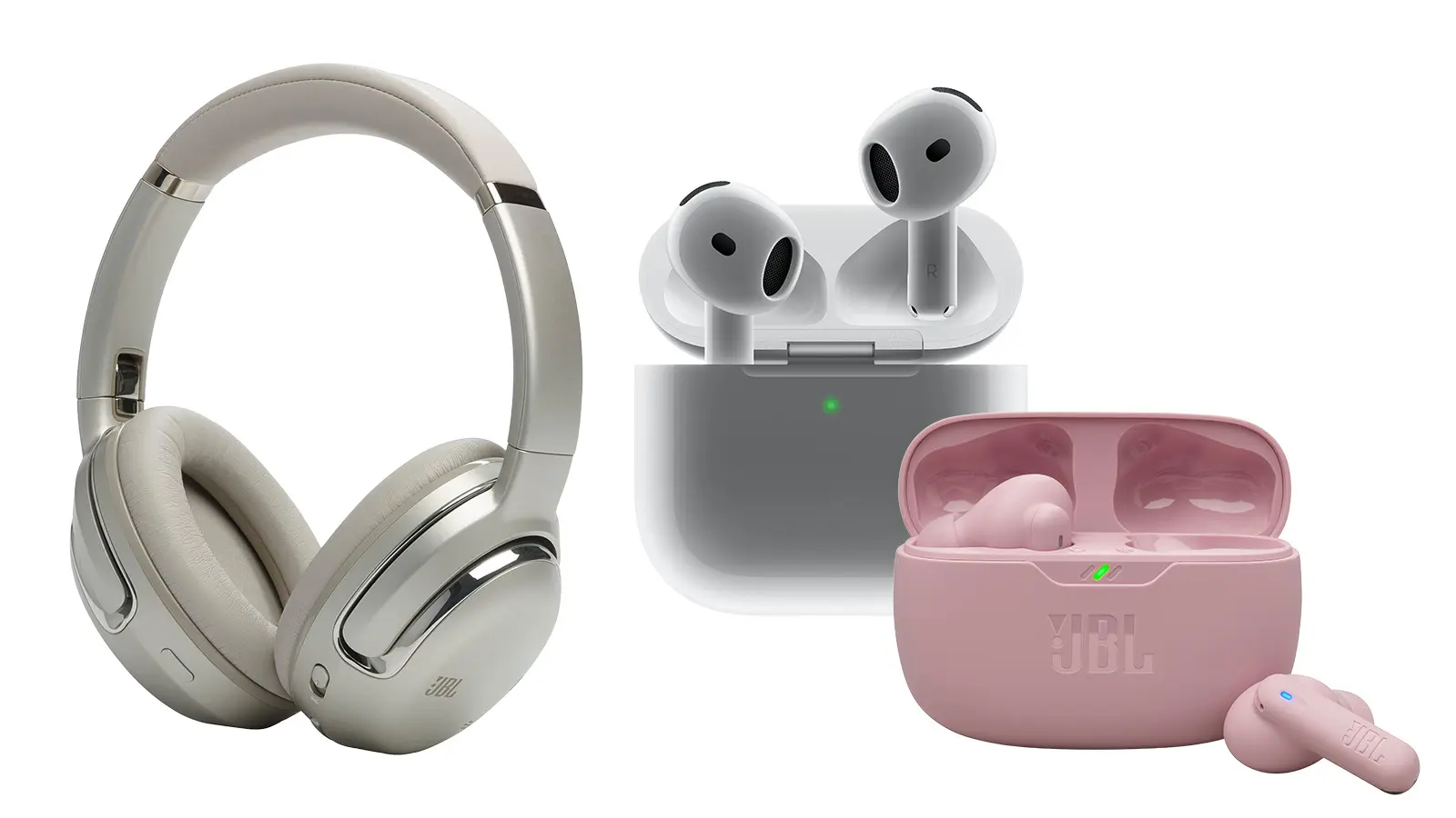 Erilaisia langattomia vastamelukuulokkeita