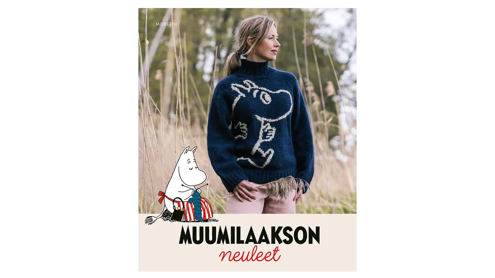 Muumilaakson neuleet -kirjan kansi