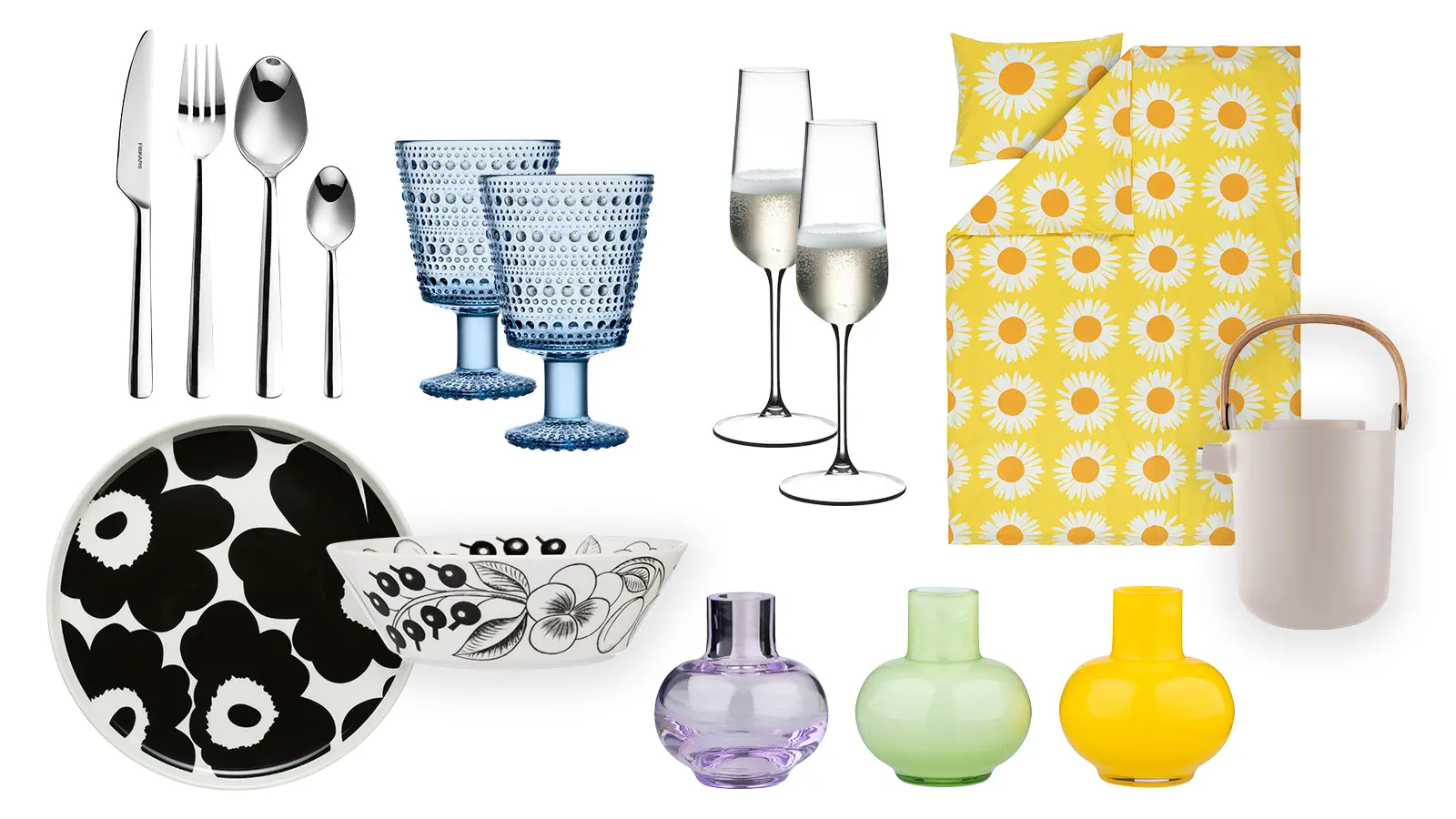 Erilaista kodintavaraa