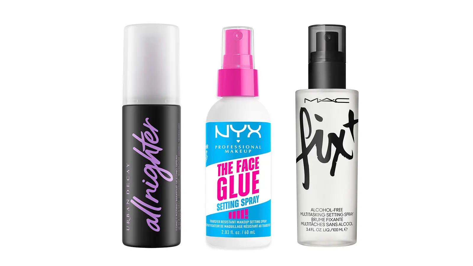 Meikinviimeistelysuihkeita