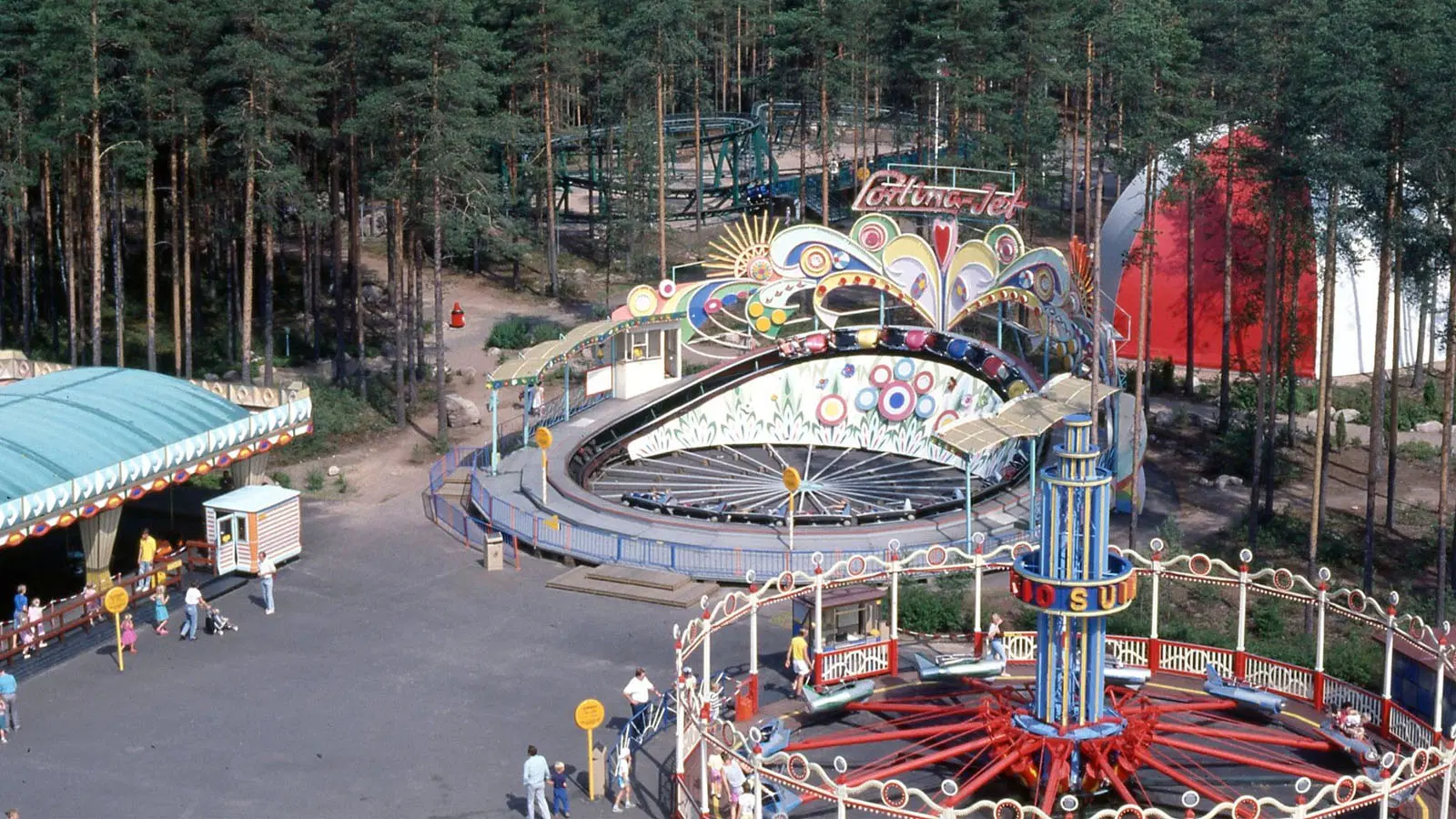 Cortina-Jet Tykkimäellä.