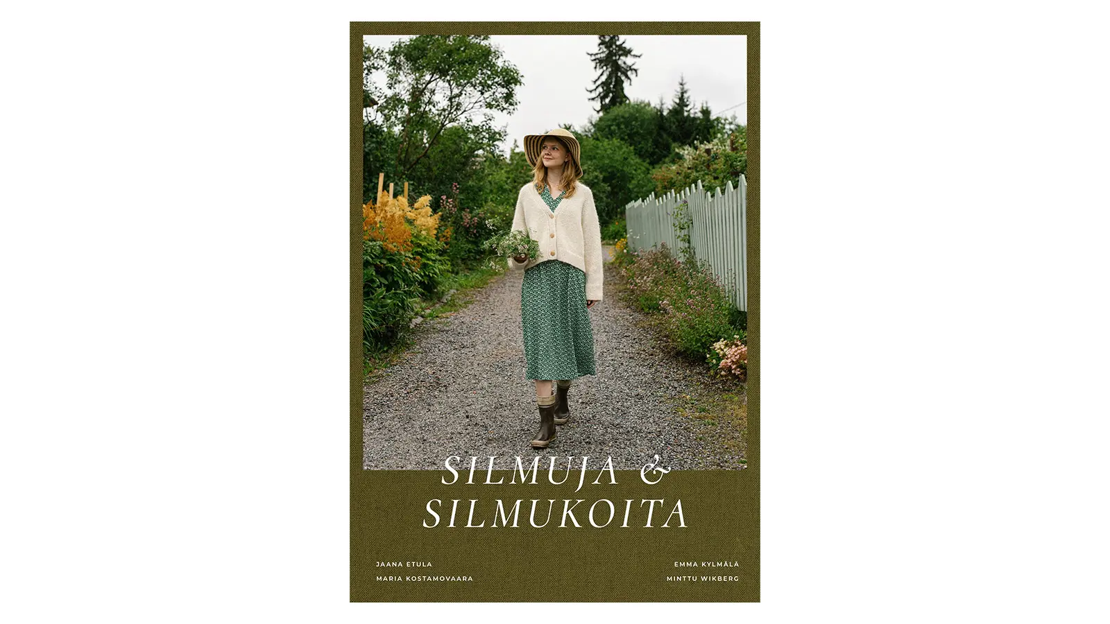 Silmuja ja silmukoita -kirjan kansi