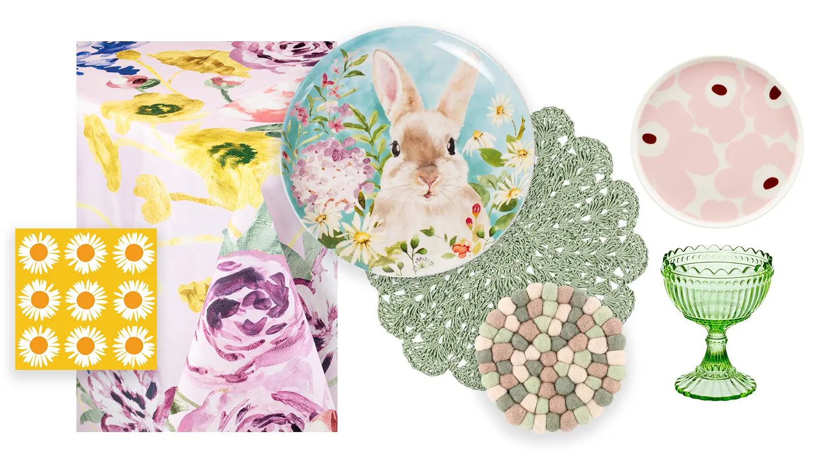 Keväistä kattausta