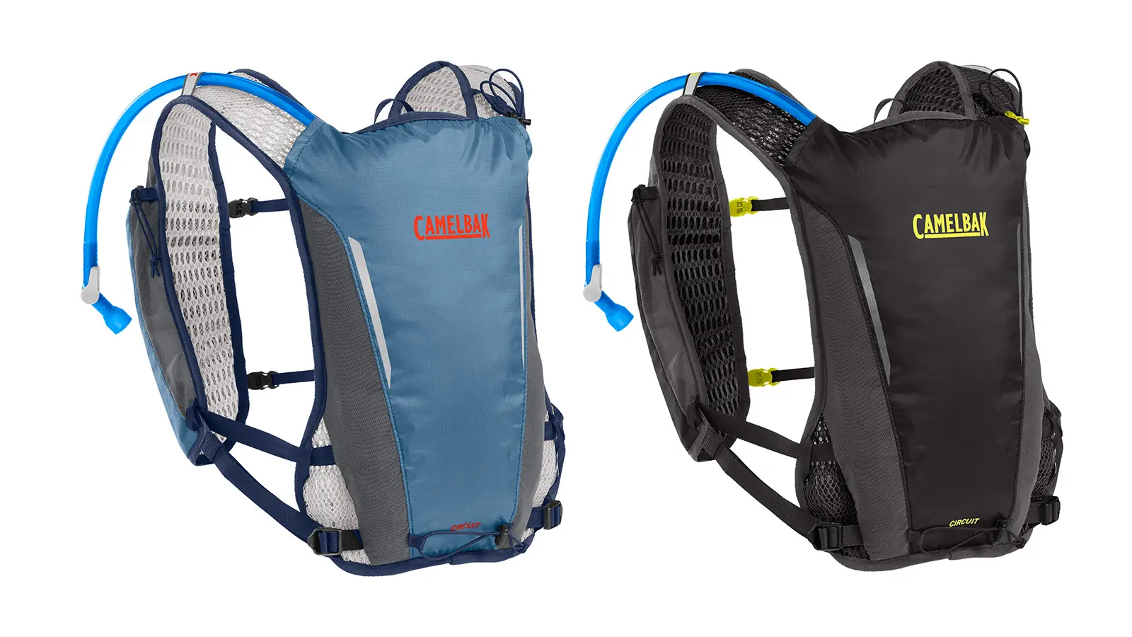 Kaksi erilaista juoksuliiviä