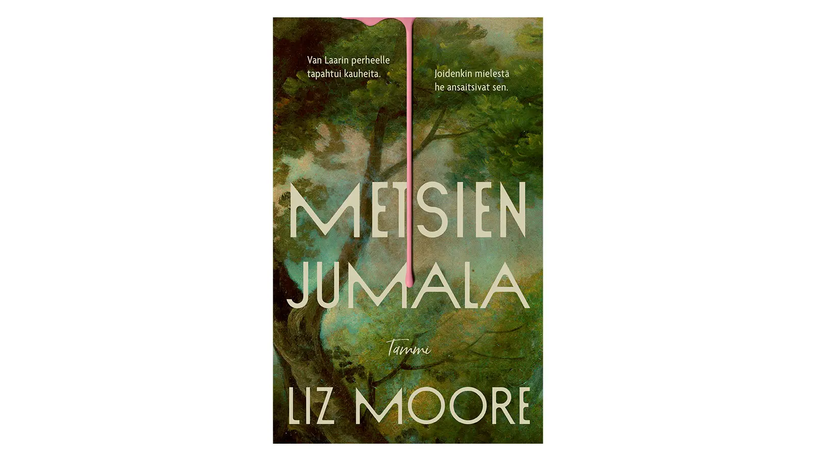 Metsien jumala -kirjan kansi