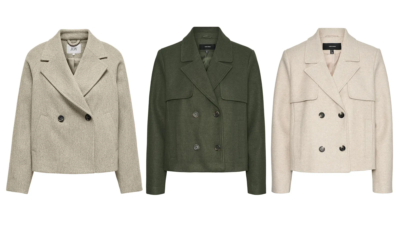 Lyhyitä trenssitakkeja