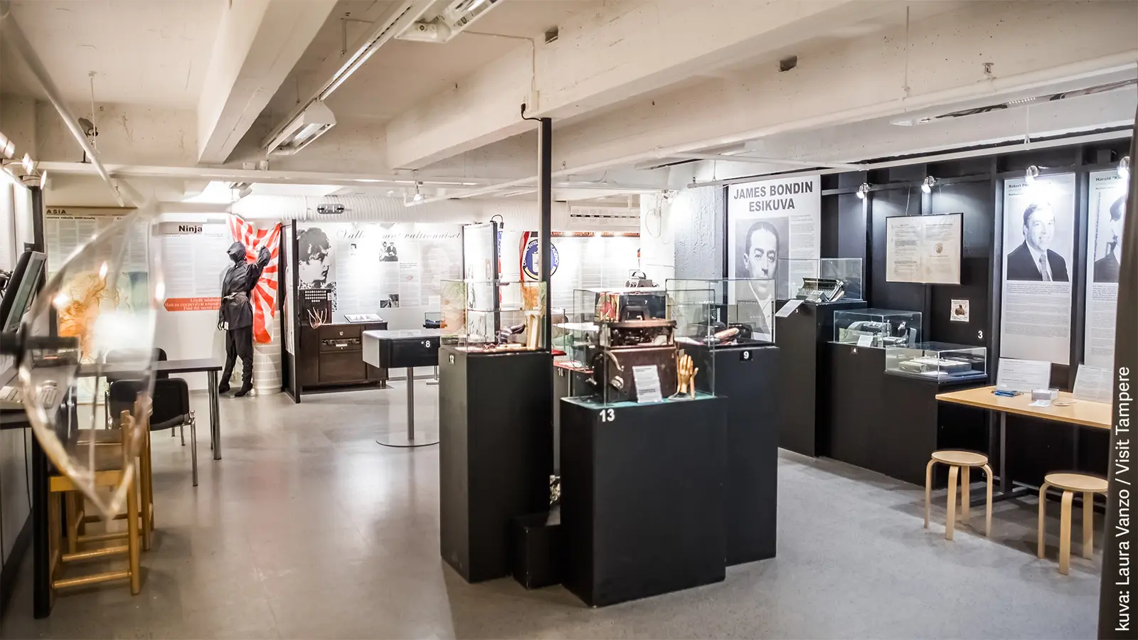 Kuva Vakoilumuseosta.