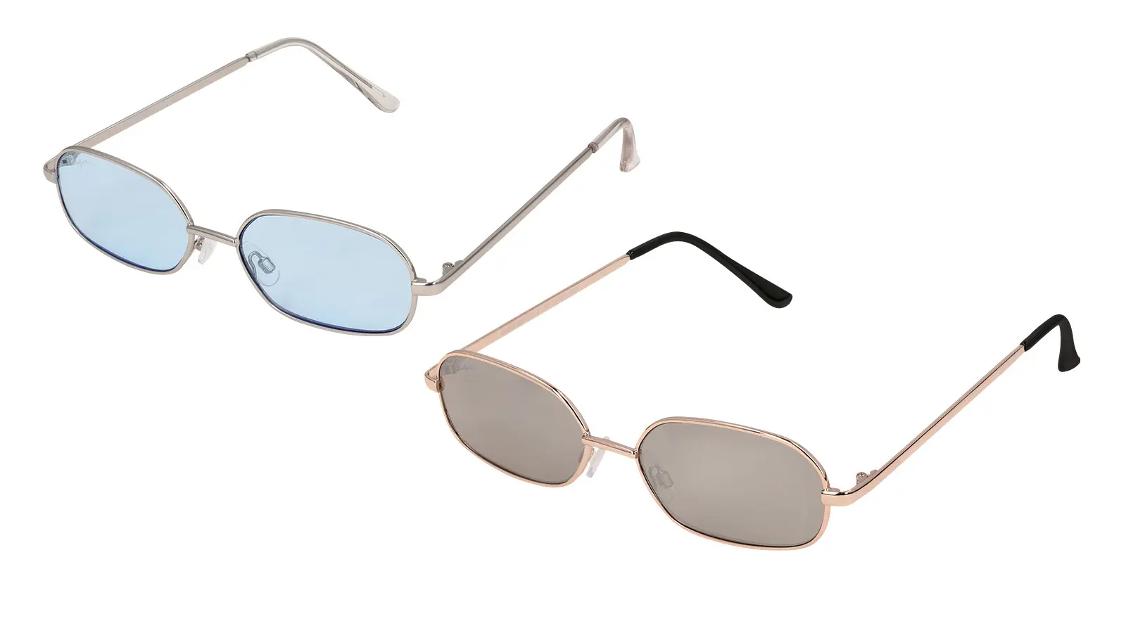 Kahdet aurinkolasit.