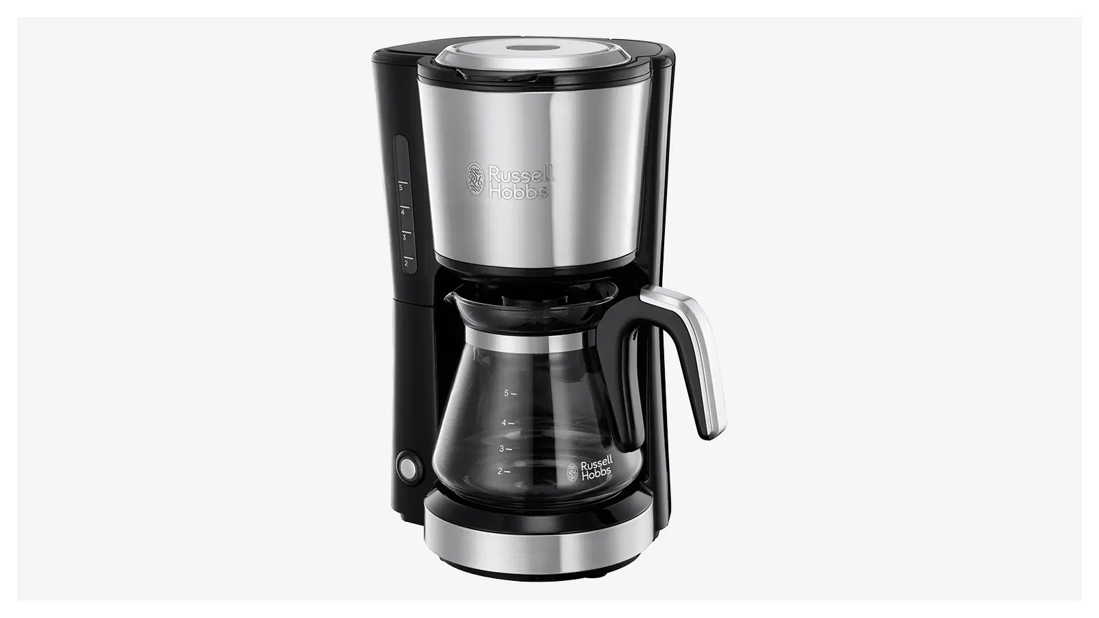 Teräksinen Russell Hobbs -kahvinkeitin