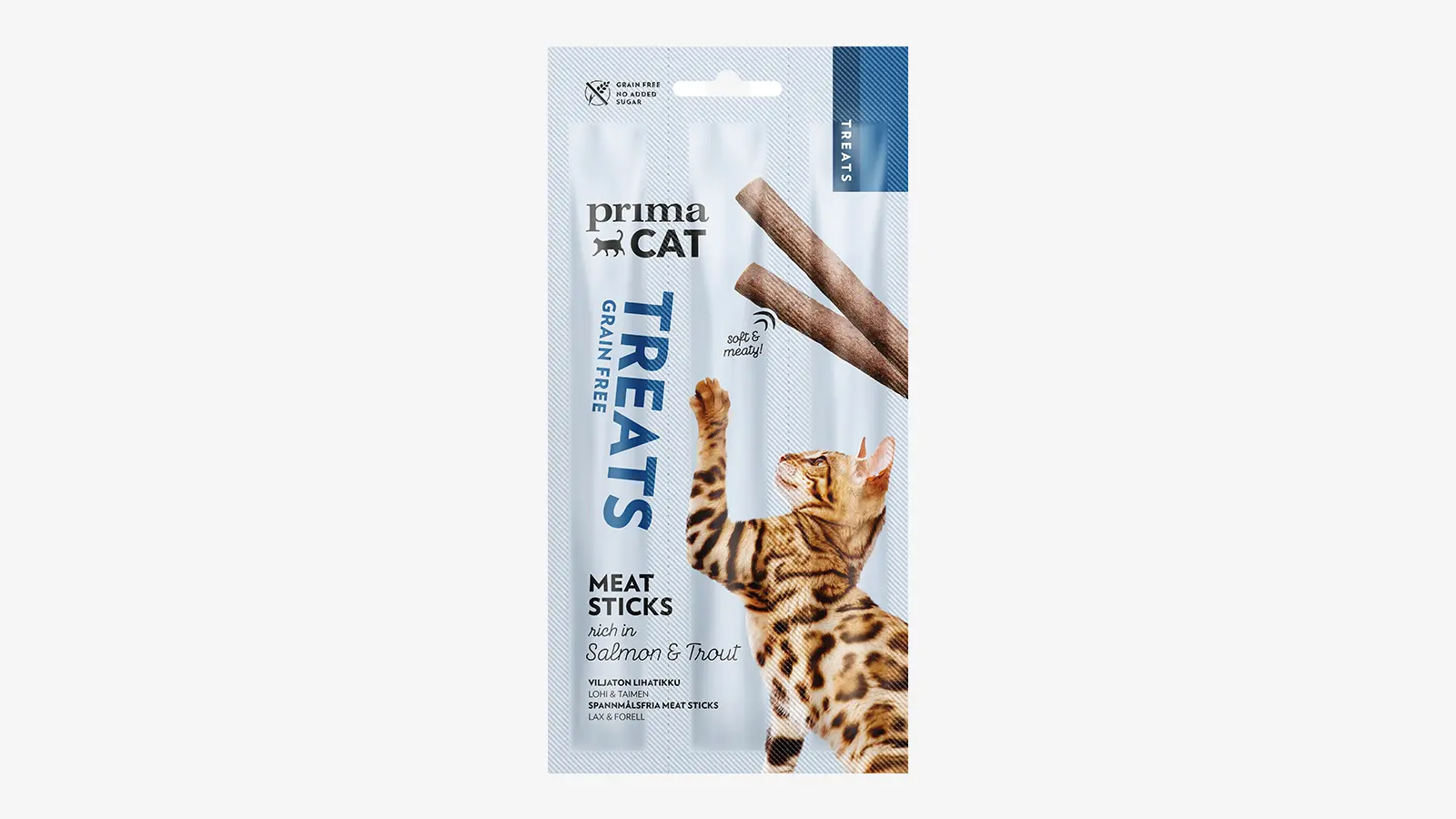 PrimaCat Meat Stick lohi-taimen