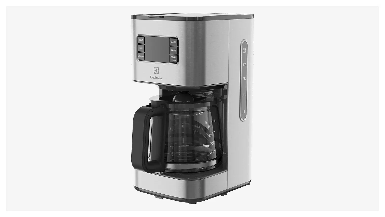 Teräksinen Electrolux-kahvinkeitin