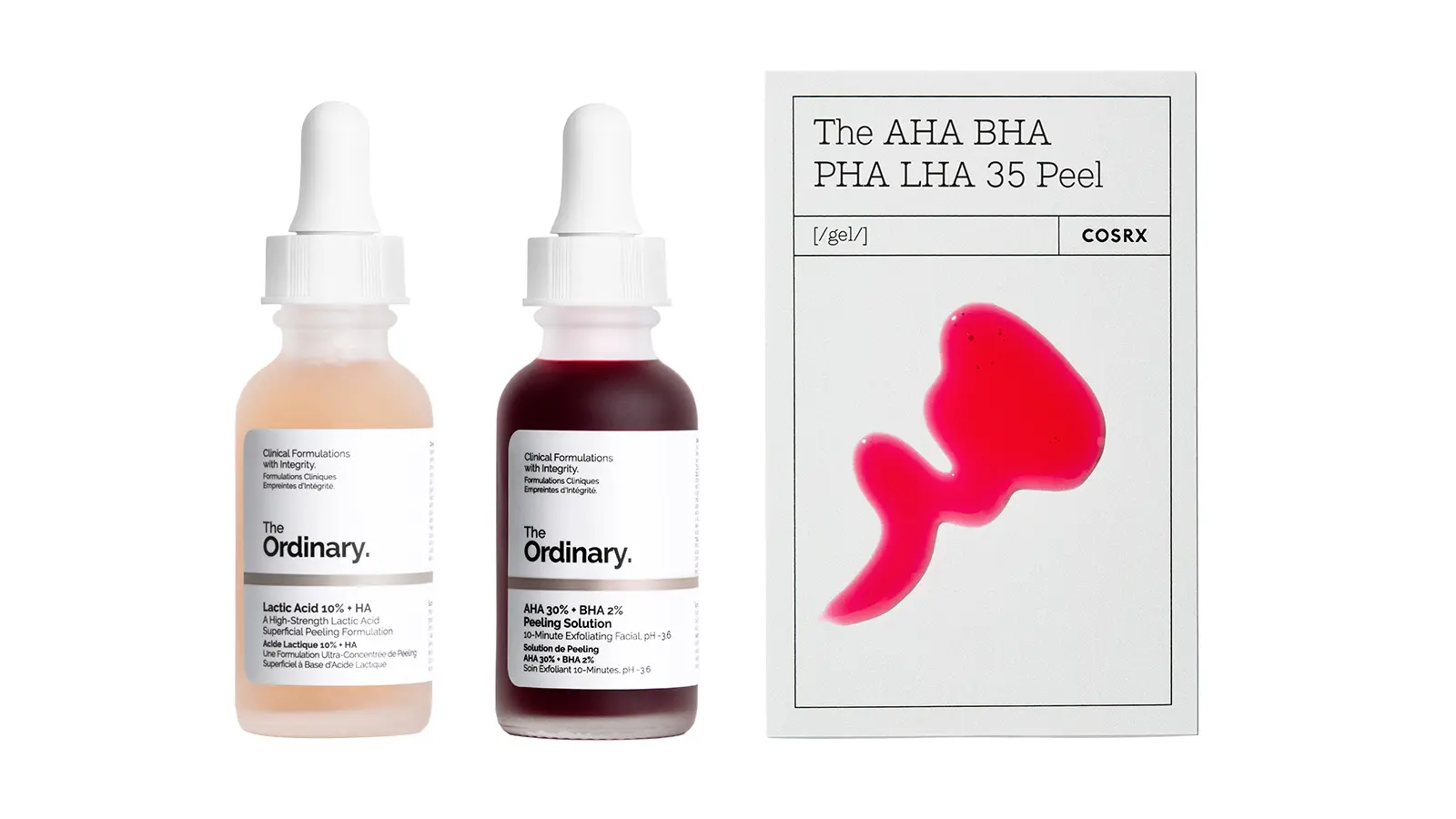 Happokuorintoja kasvoille