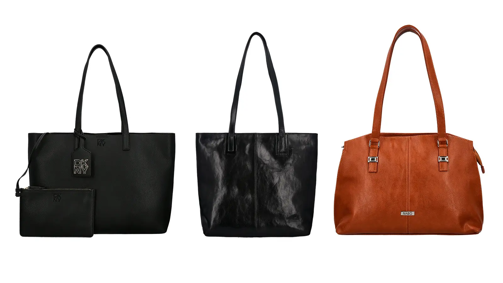 Kolme laukkua: DKNY, PT-Design, Nabo