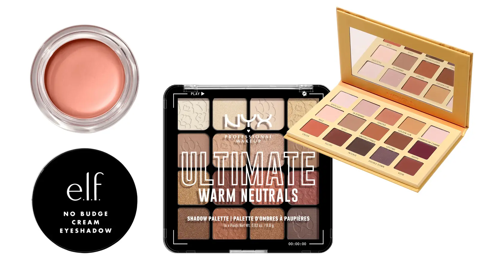 Lämpimän sävyisiä luomivärejä