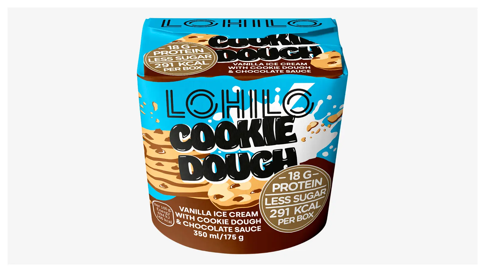 LOHILO Cookie Dough -proteiinijäätelö