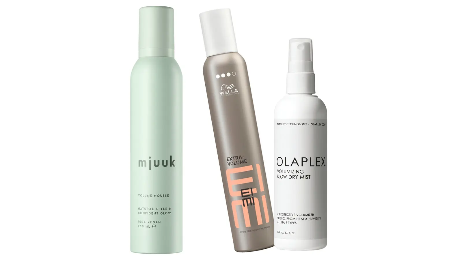 Tuuheuttavia muotovaahtoja ja föönaussuihke