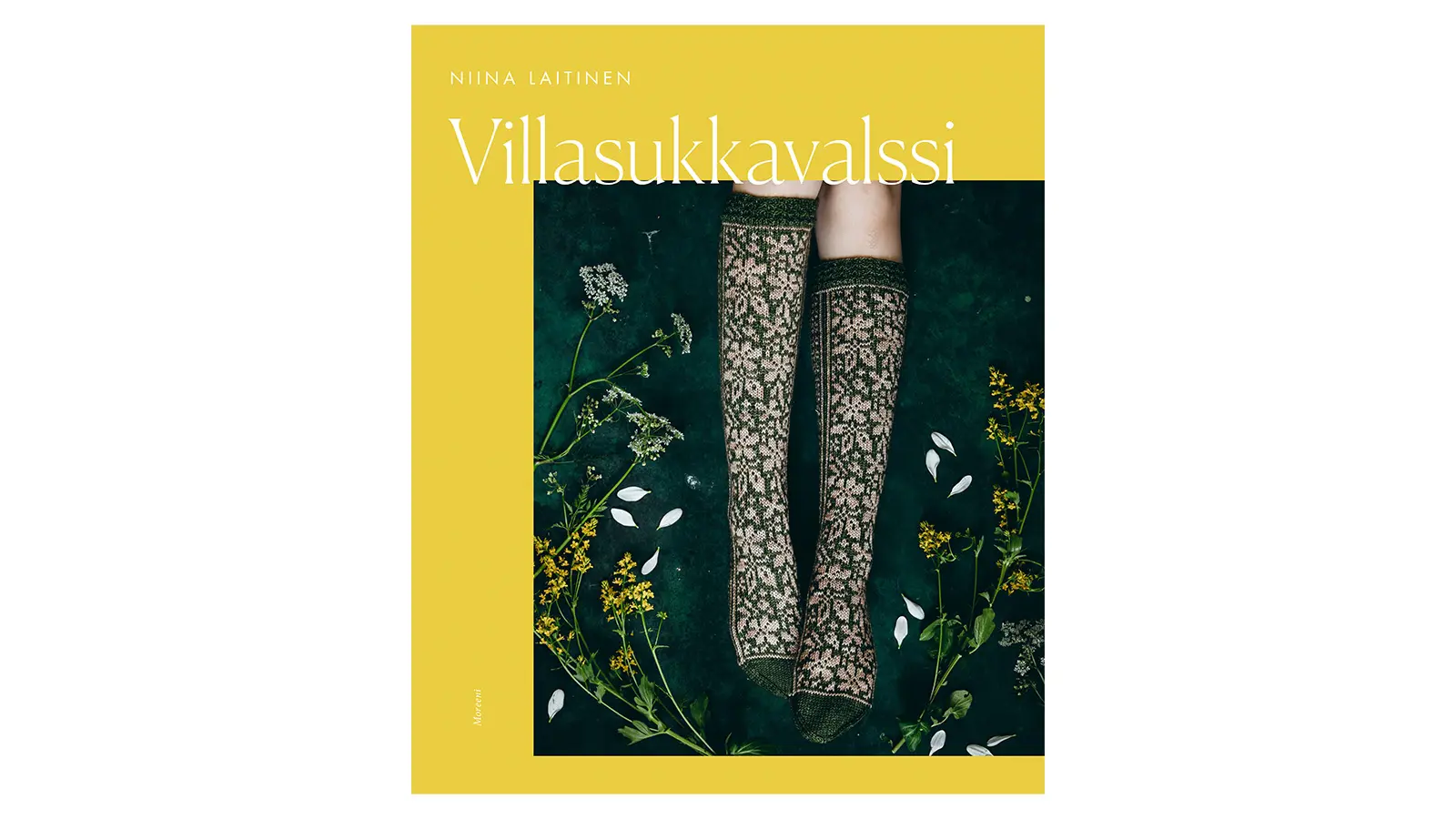 Villasukkavalssi-kirjan kansi
