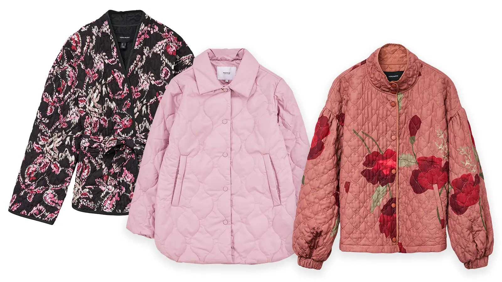 Erilaisia tikkitakkeja