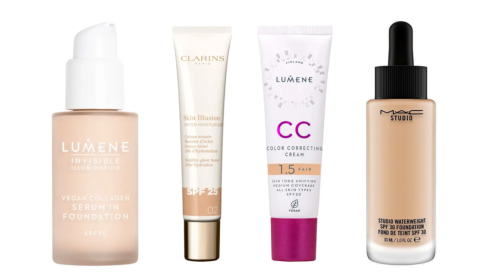 Kevyitä meikkivoiteita