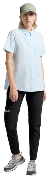 Jack Wolfskin naisten housut Hikeout - BLACK - 5