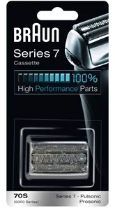 Braun 70S Combi Pack terä ja teräverkko hopea/harmaa
