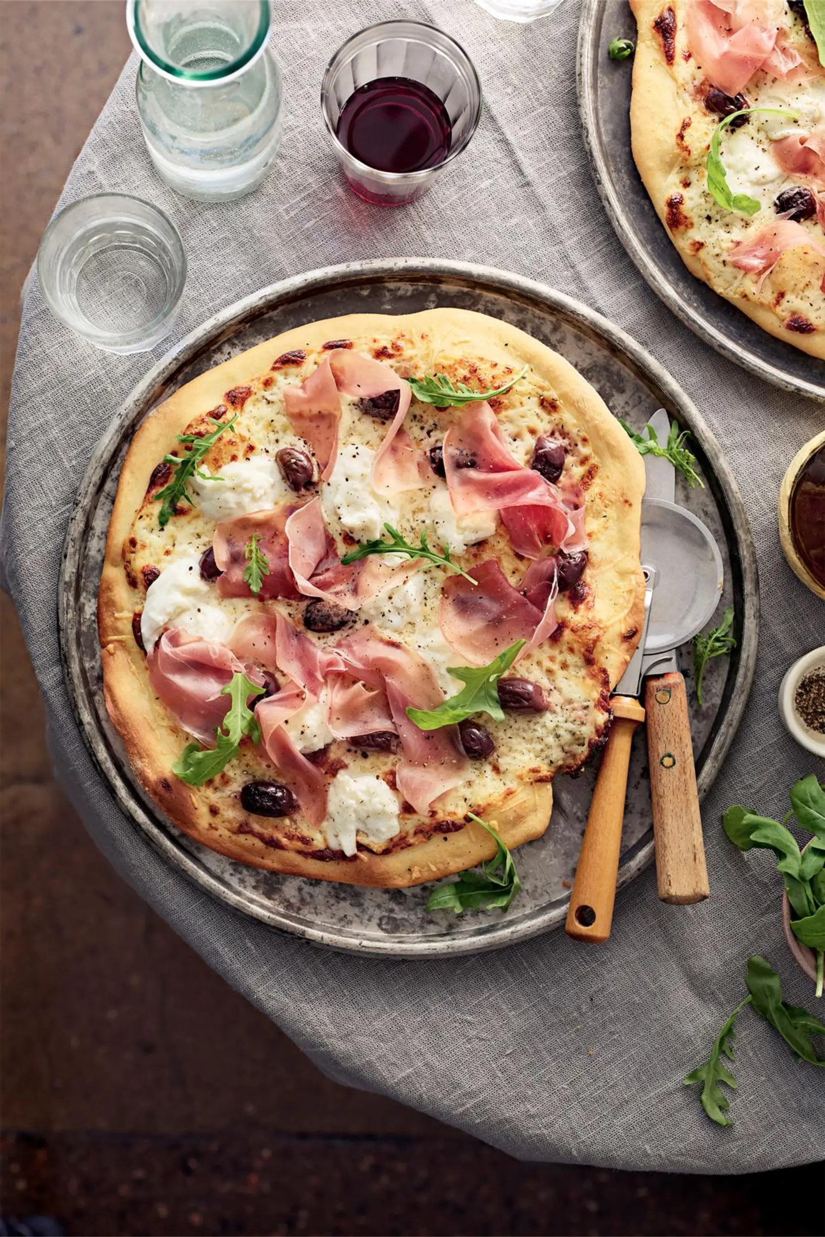 Paras valkoinen pizza