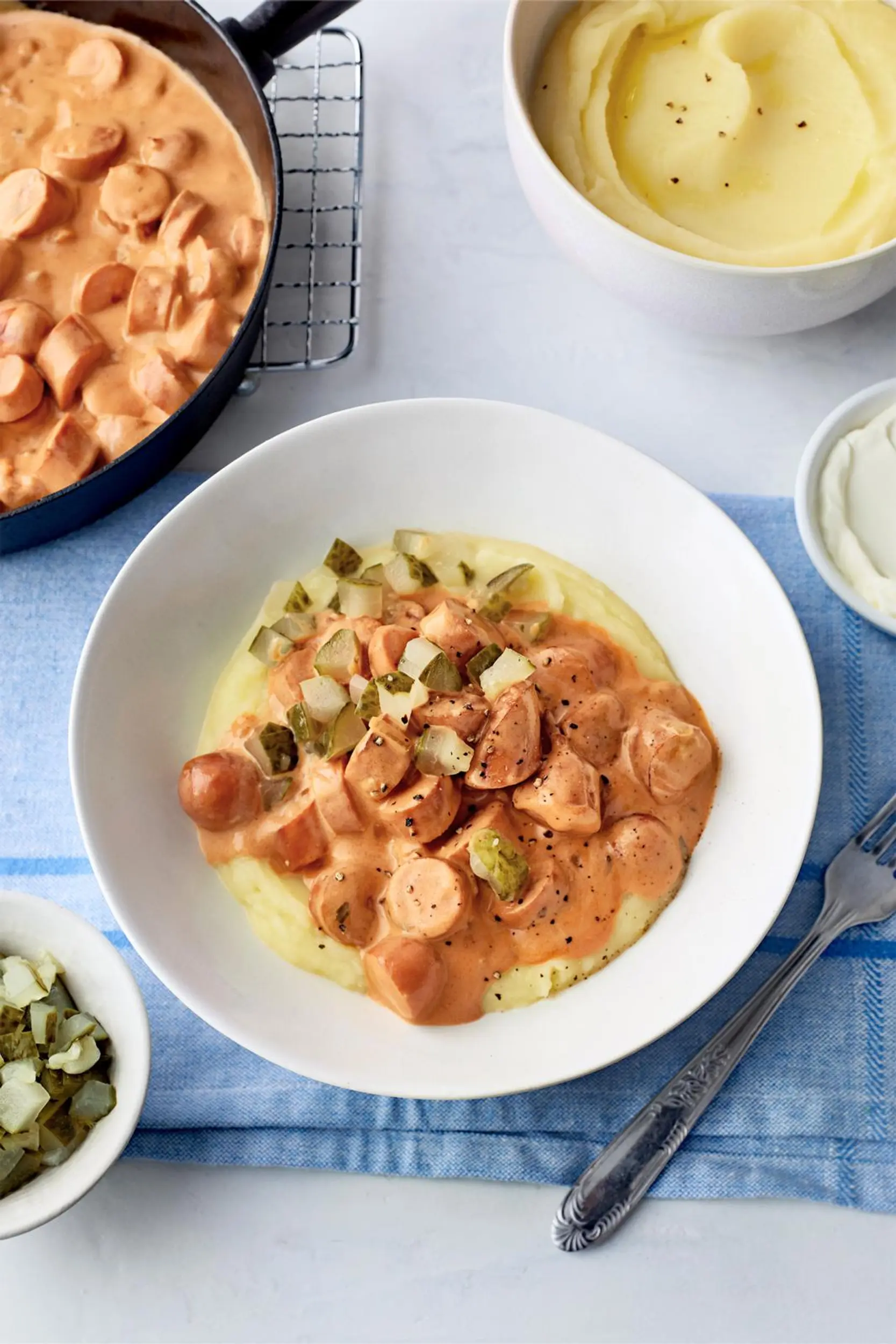 Nopea nakkistroganoff