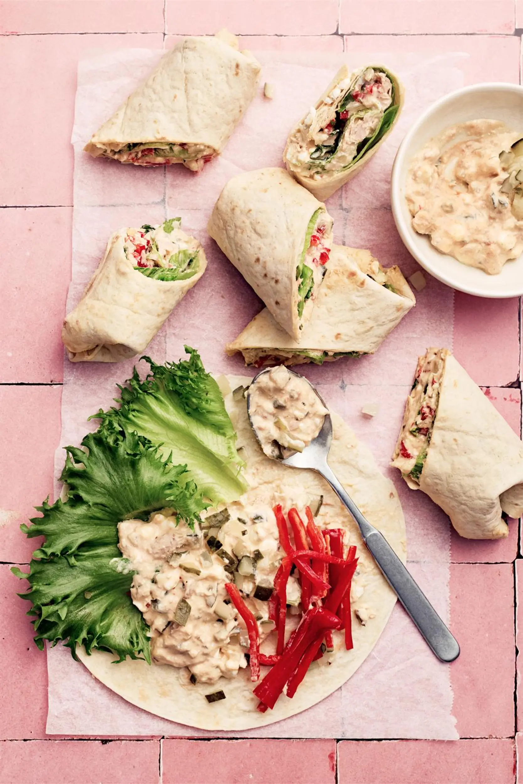 Helppo tonnikalawrap