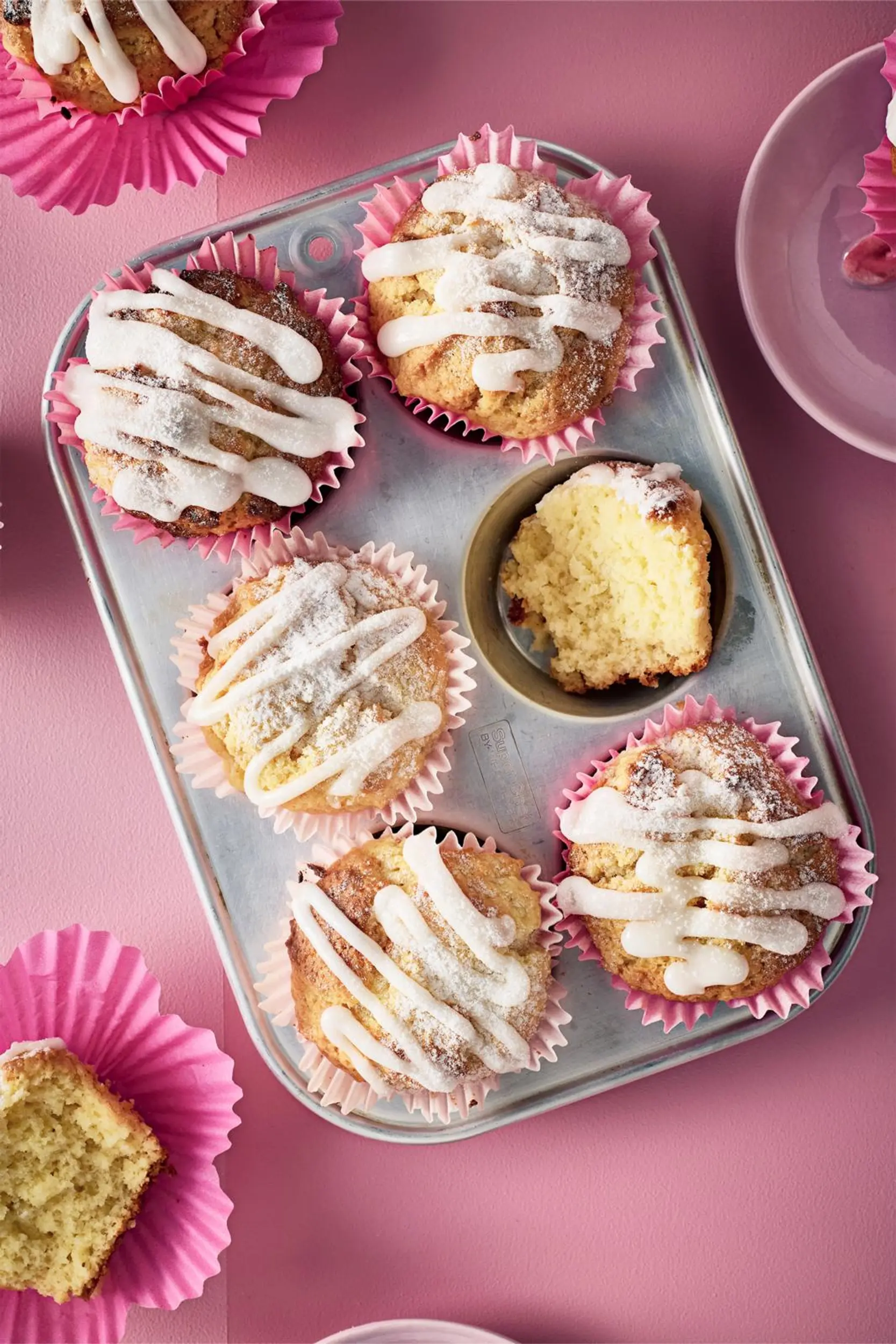 Helpot sitruunamuffinssit