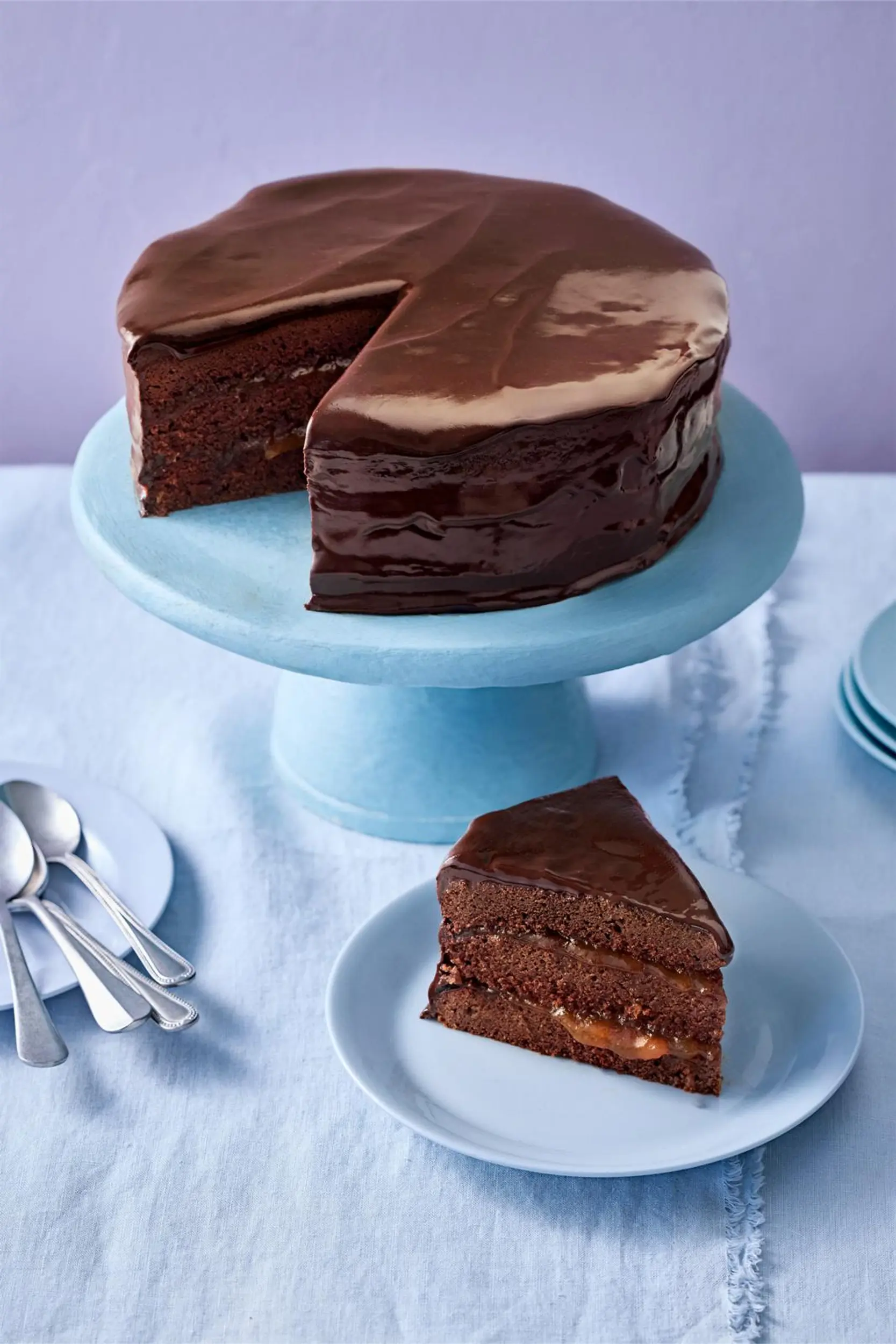 Herkullinen sacherkakku