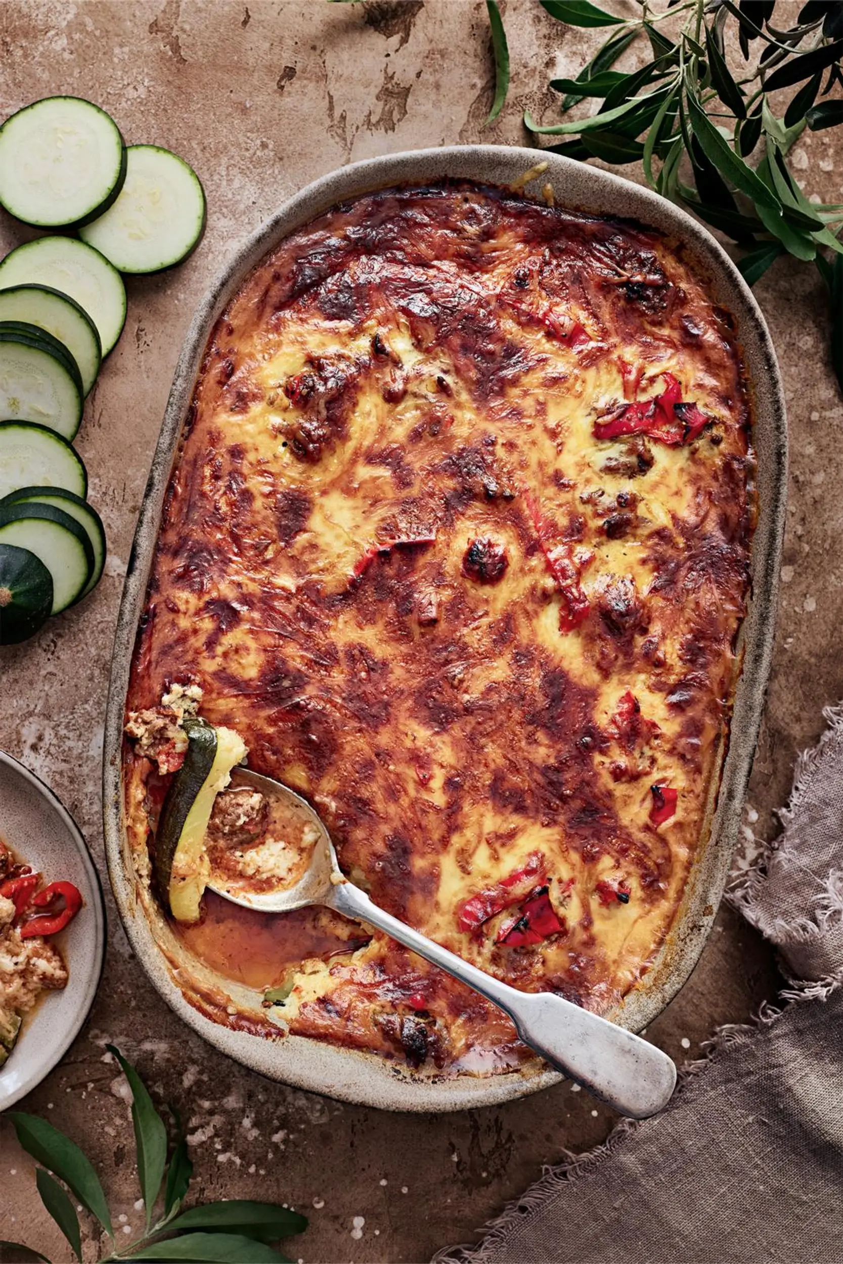 Kesäkurpitsamoussaka