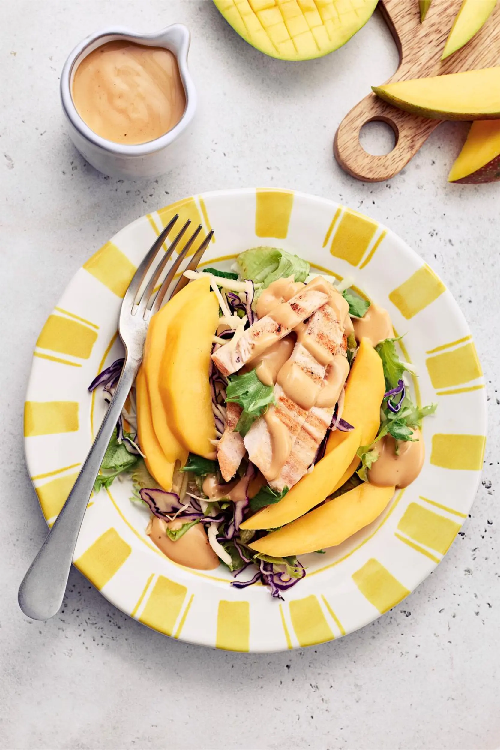 Helppo ja nopea kanasalaatti