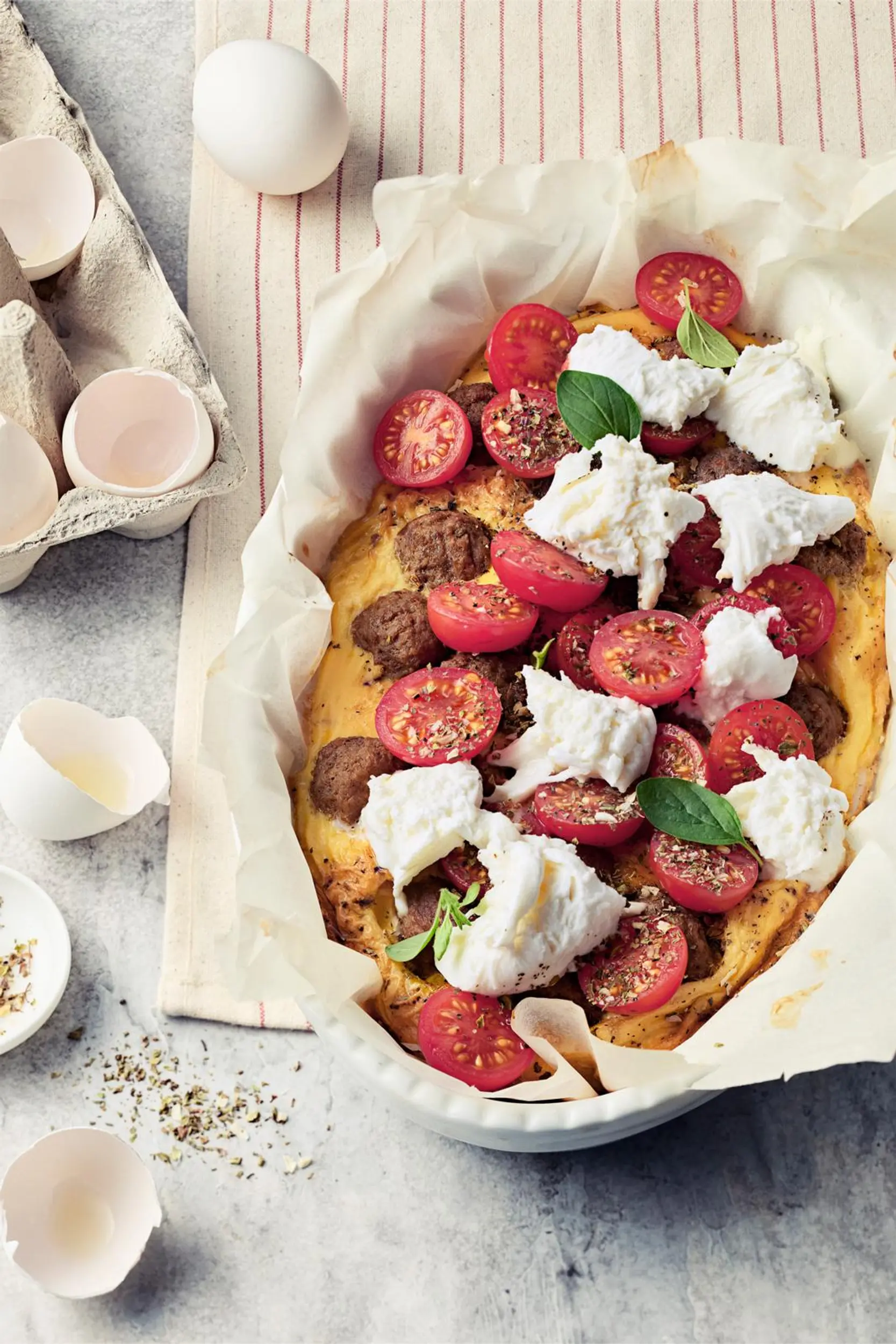 Italialainen uunimunakas