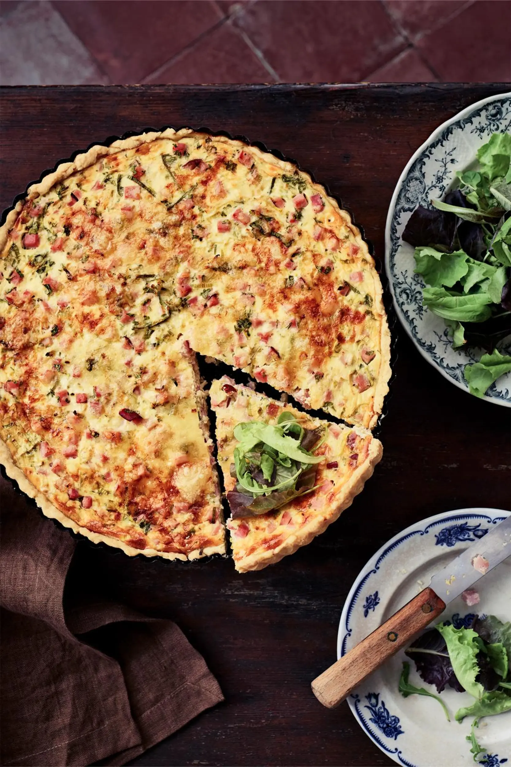 Ranskalainen kinkkupiirakka