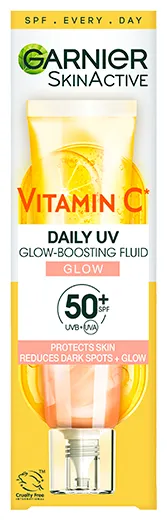 Garnier SkinActive Vitamin C UV Daily Fluid SK50+ Sheer Tint päivävoide väsyneelle iholle 40ml - 2