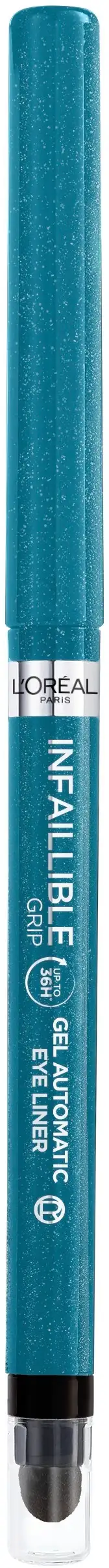 L'Oréal Paris Infaillible Grip 36H Gel Automatic Eyeliner silmänrajausväri 0,3 g - Turquoise Faux Fur - 2